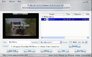 AAA  DVD To iPhone Converter screenshot